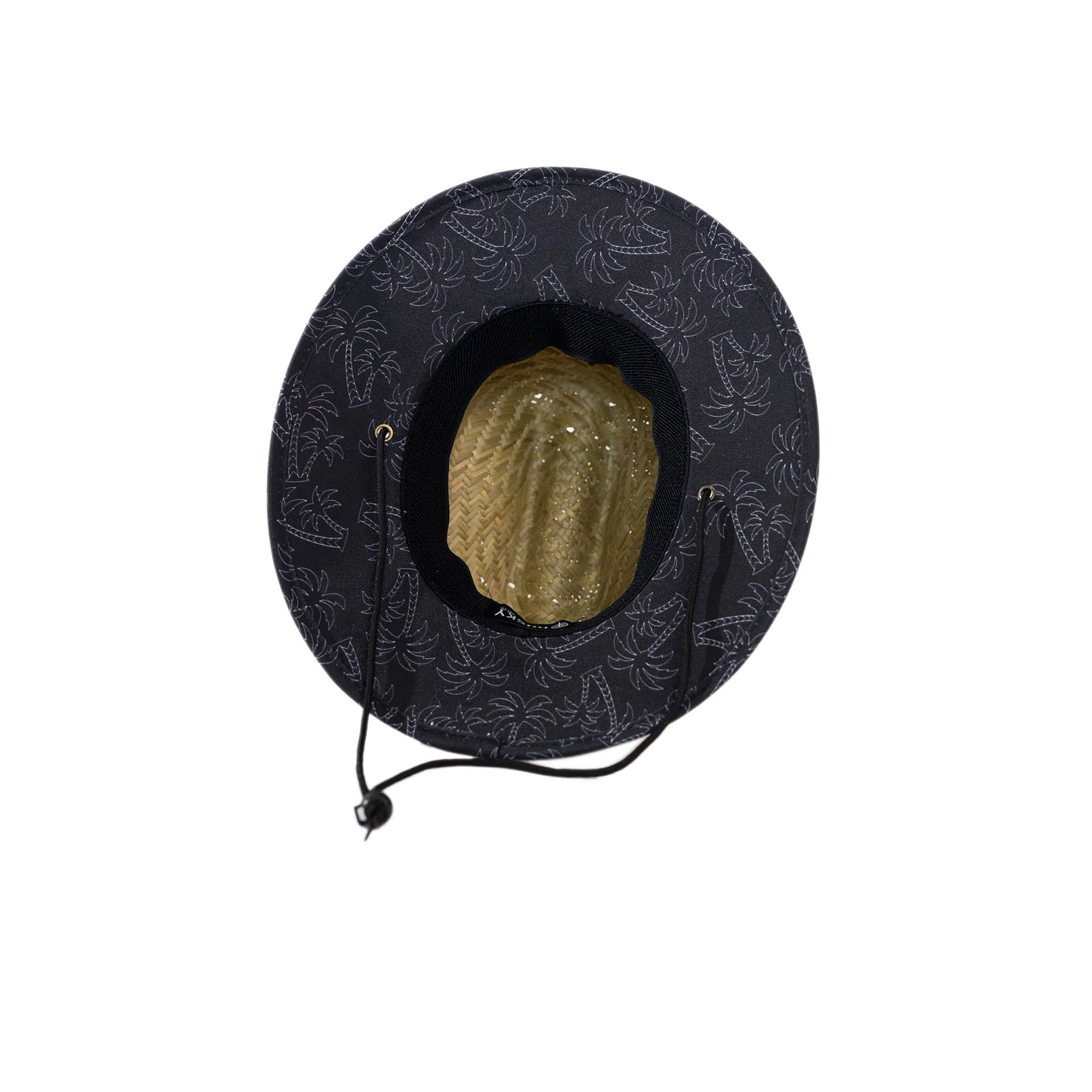 Dark Palms - Kids Straw Hat