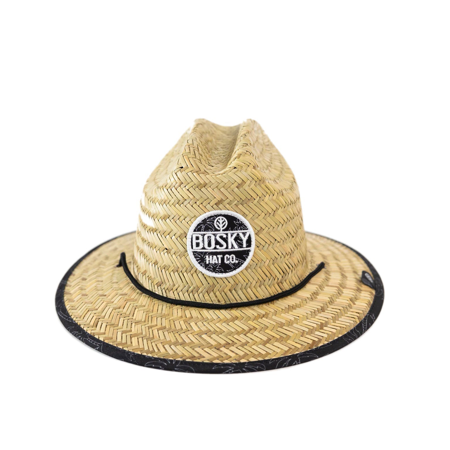 Dark Palms - Kids Straw Hat